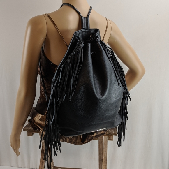 Victoria's Secret Fringed Backpack Bag - Picture 4 of 8